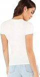 Women's Solid Basic Tee Round Neck T-Shirt Tops