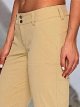 Women's Casual Flap Pocket Cargo Pants