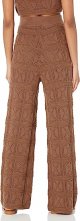 Women's Pull-On Flare Leg Crochet Pant